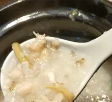 Banana Flower Chicken Rice Porridge