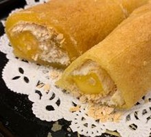 Pumpkin Mango Thin Pancake