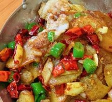 Spicy Potatoes in Dry Pot