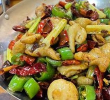 Spicy Pork Intestines Stir-fry
