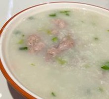 Hot-Served Century Egg and Pork Porridge