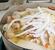 Bamboo Shoot Coconut Chicken