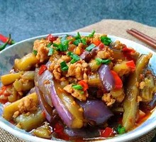 Minced Pork with Eggplant