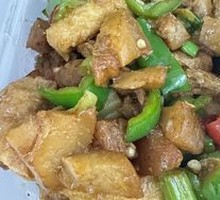 Braised Pork Belly with Fried Tofu Pockets