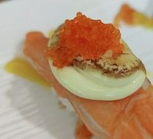 Flame-Grilled Crab Stick Sushi