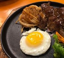 Sizzling Ribeye Steak