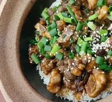 Beef and Pork Rib Claypot Rice