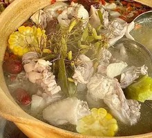 Stone Olive Chicken Hot Pot