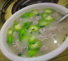 Loofah and Pork Ball Soup