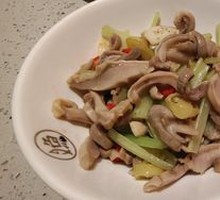 Sliced Pig's Trotter with Chili