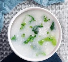 Lettuce Rice Porridge