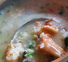 Oyster and Shrimp Congee