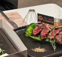 Stone-Grilled Angus Black Beef Ribeye Steak