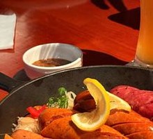 Heisenberg Charcoal Grilled Sausage Platter