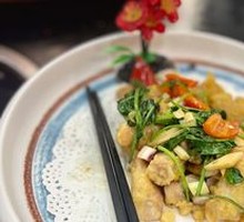 Pan-fried and Baked Intestines