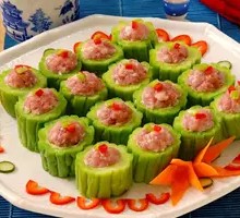 Hakka Stuffed Bitter Melon