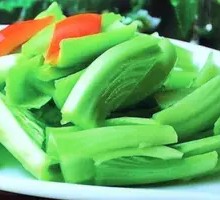 Stir-Fried Water East Mustard Greens