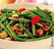 Shrimp Paste Stir-fried Green Beans