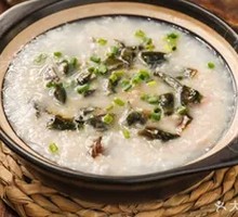 Century Egg and Pork Porridge