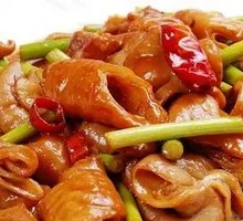 Braised Pork Intestines