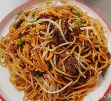 Seafood Stir-Fried Handmade Noodles