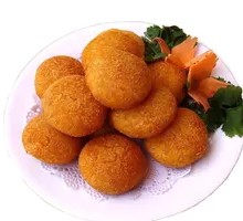 Pumpkin Dumpling Skewers