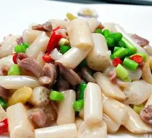 Lotus Stem Stir-fried with Kidney Balls