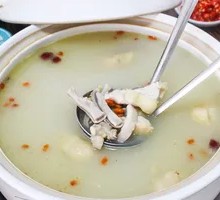 Chicken with Pig's Stomach