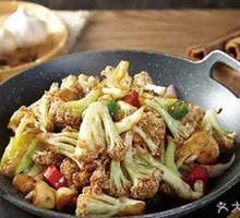 Spicy Cauliflower in Hot Pot