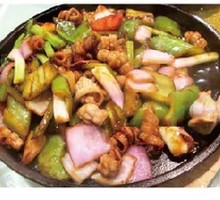 Iron Plate Fish and Tofu