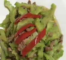Bitter Melon with Pork Rice