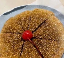 Purple Sweet Potato Pancake