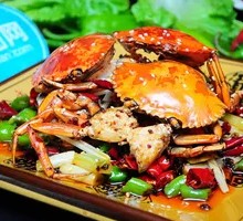 Spicy Crab with Sauce
