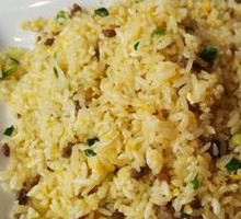 Stir-Fried Beef Rice with Soup