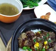 Black Pepper Rib Steak Rice