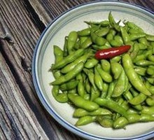 Boiled Soybeans in Spicy Sauce