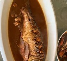 Stewed Fish in Iron Pot