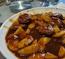 南煎丸子烩土豆