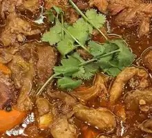 Tendon and Brain Hot Pot