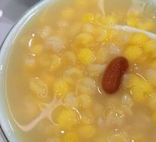 Corn grits porridge