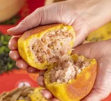 Radish-filled dumplings