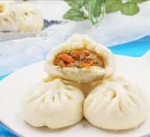 津味素豆芽菜素包