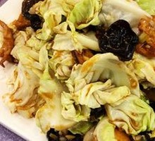 木耳洋白菜爆豆腐