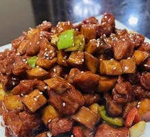 黑蒜子牛肉粒