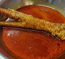 Braised Chicken Feet with Tiger Skin