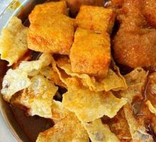 Fried tofu pouch