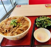 Hot Spring Egg and Pork Rice Bowl