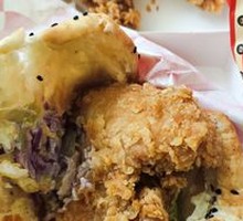 Spicy Chicken Leg Burger