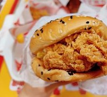 Spicy Chicken Leg Burger