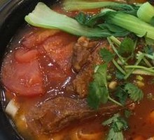 Tomato Beef Noodles
